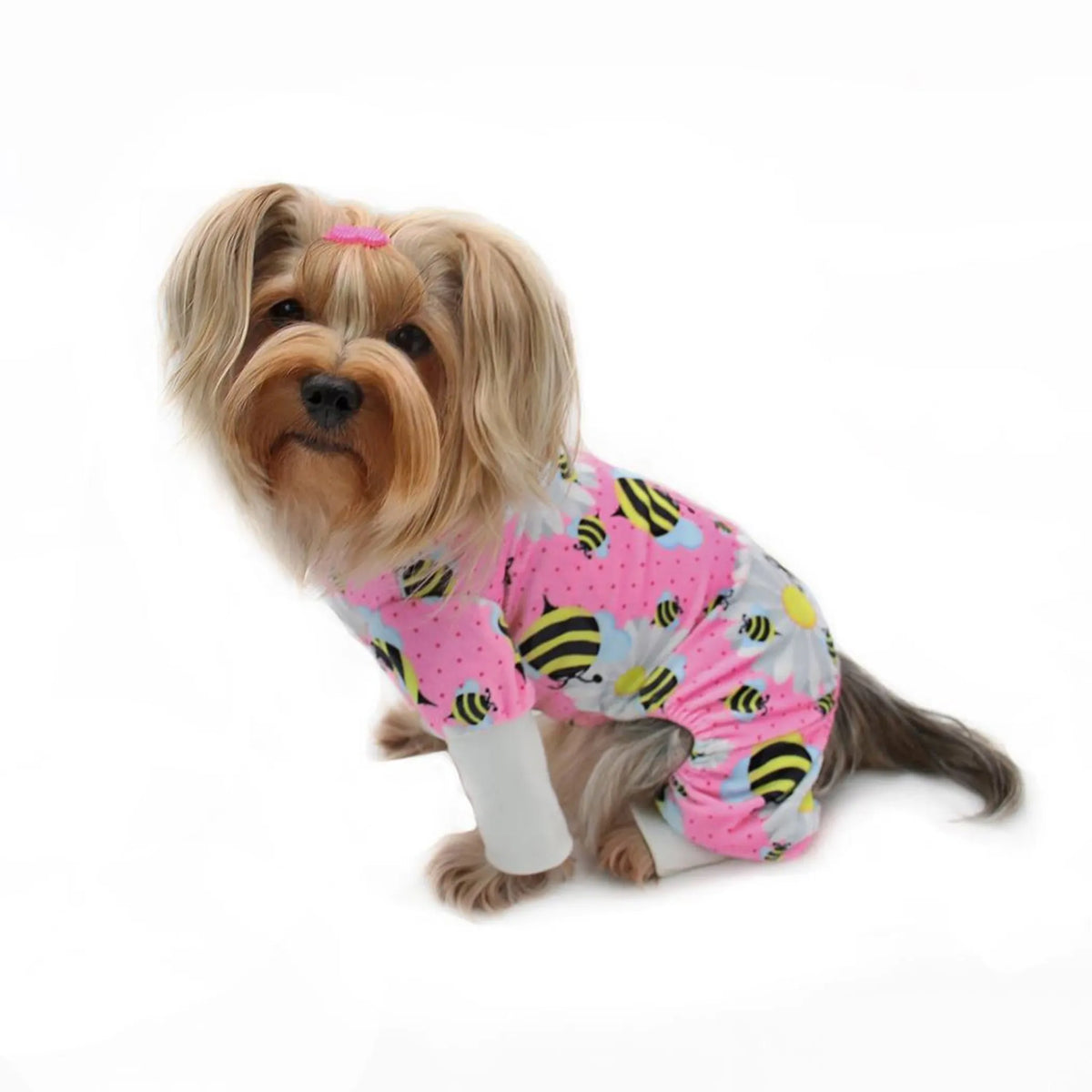FIRST PRESS - PETS - URBAN CORE AFTER DARK - First Press™ After Dark – Bumblebee Minky Plush Pajamas
