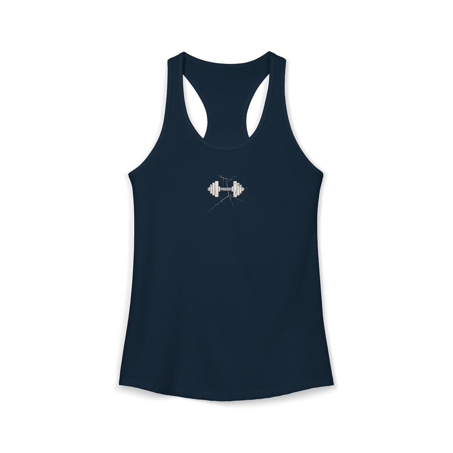 FIRST PRESS - HUMAN EDITION - WOMEN'S RACERBACK TANK TOP - "Load Bearing"