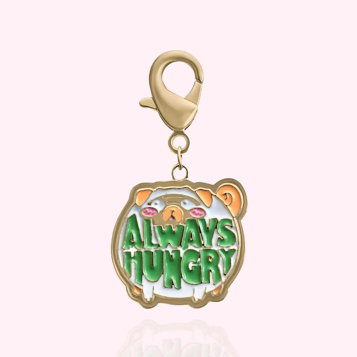 FIRST PRESS - PETS - URBAN NECKLACES & CHARMS - Always Hungry Collar Charm