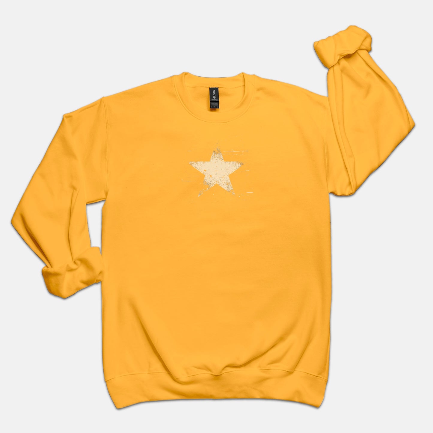 FIRST PRESS - HUMAN EDITION - UNISEX CREWNECK SWEATSHIRT - "Analog Star"