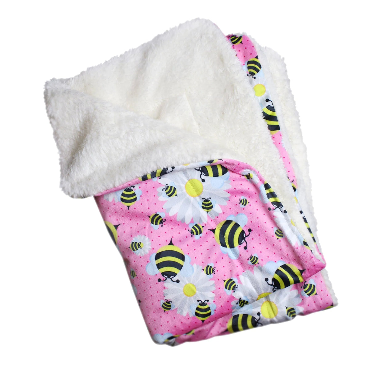 FIRST PRESS - PETS - URBAN CORE AFTER DARK - First Press™ After Dark – Bumblebee Minky Plush Blanket