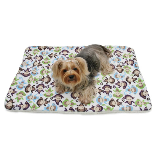 FIRST PRESS - PETS - URBAN CORE AFTER DARK - Monkey Ultra Soft Plush Blanket