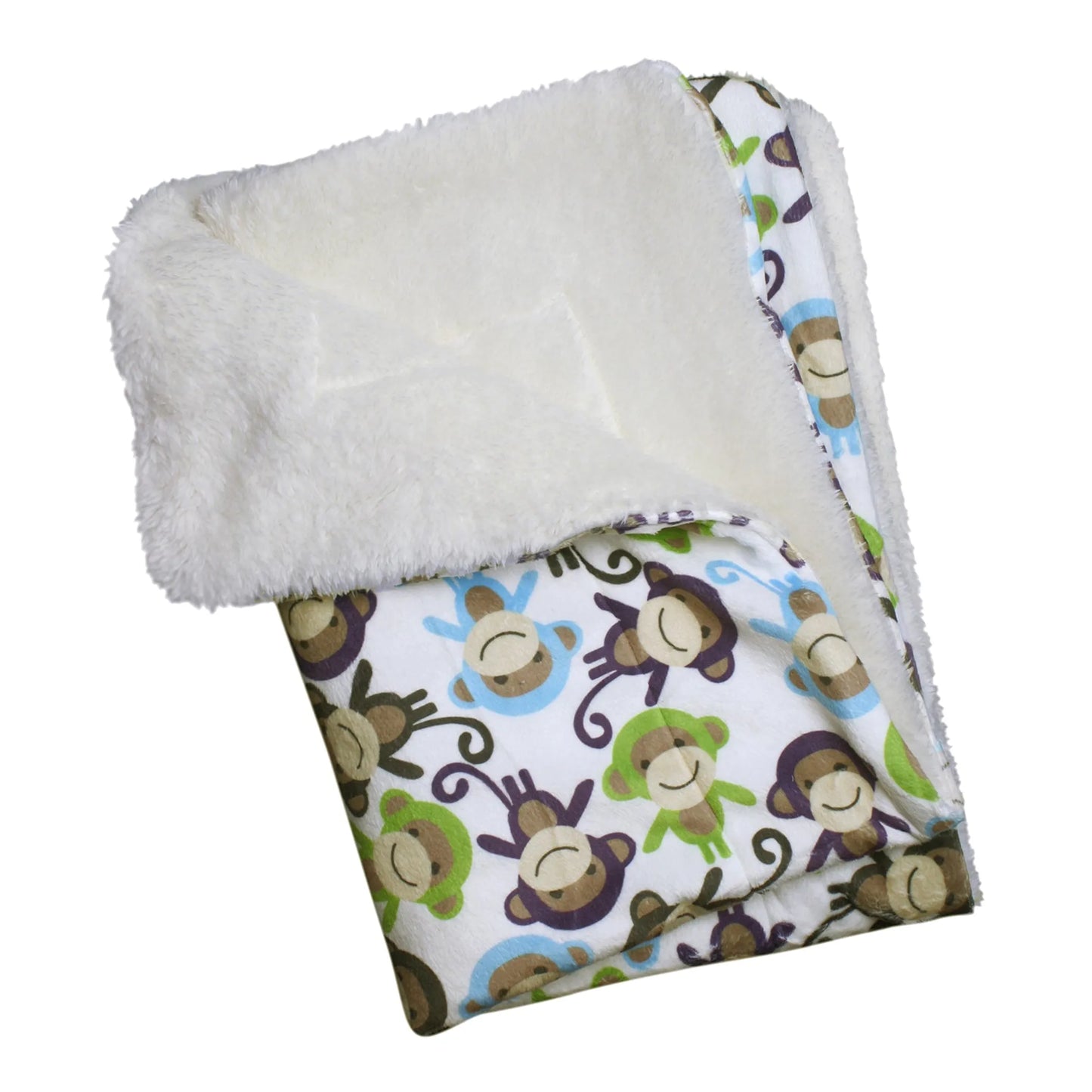 FIRST PRESS - PETS - URBAN CORE AFTER DARK - Monkey Ultra Soft Plush Blanket