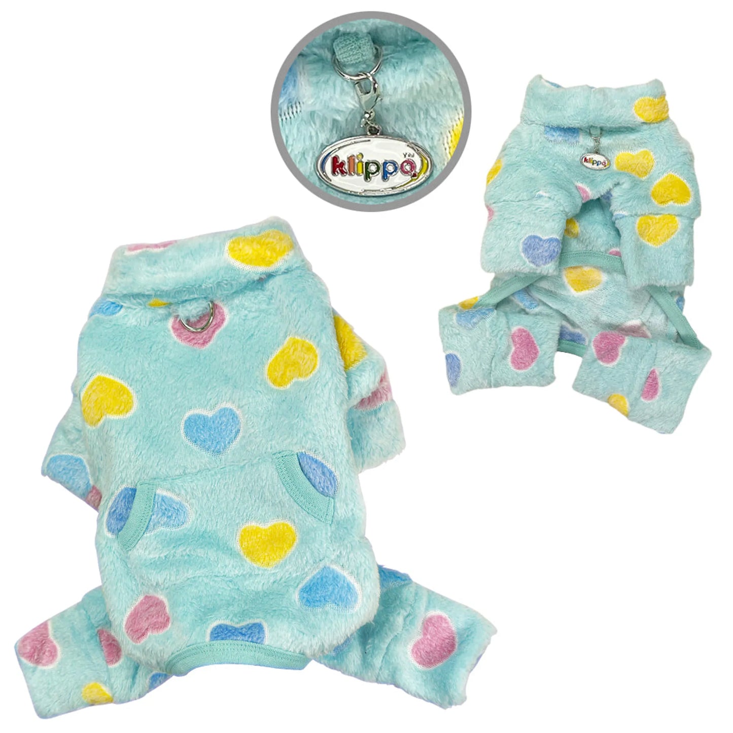 FIRST PRESS - PETS - URBAN CORE AFTER DARK - Candy Hearts Ultra Plush Pajamas