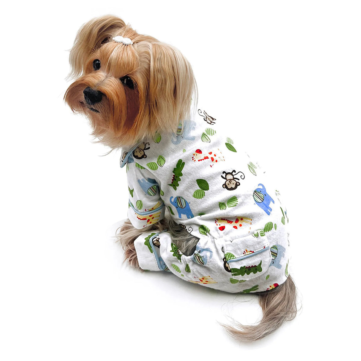 FIRST PRESS - PETS - URBAN CORE AFTER DARK - First Press™ After Dark Zoo Mood Flannel Pajamas