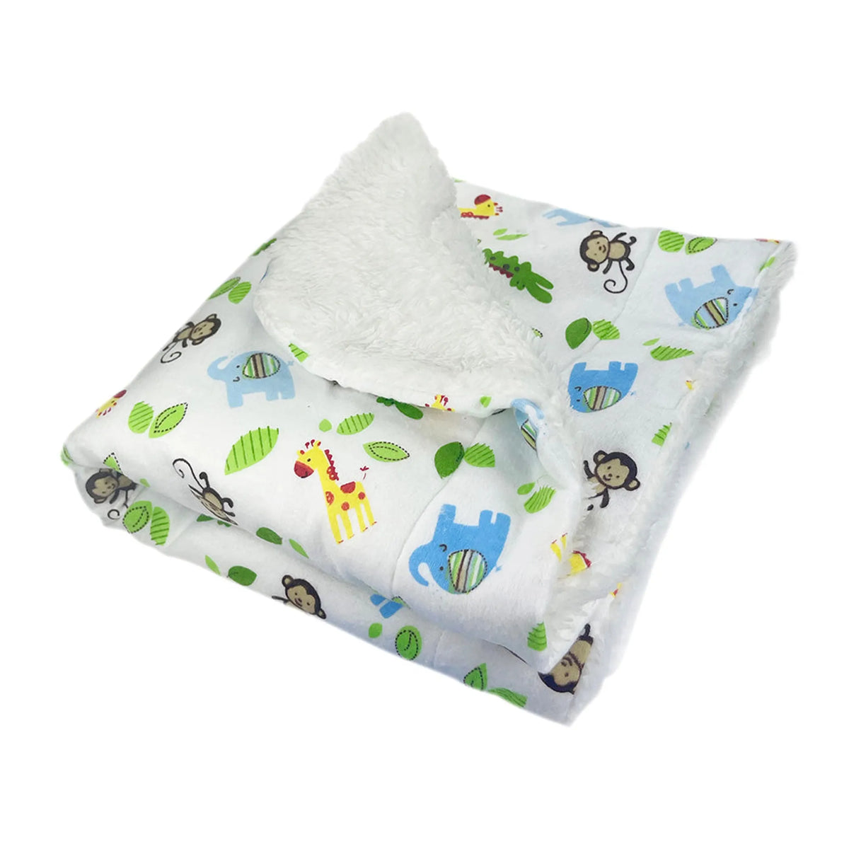 FIRST PRESS - PETS - URBAN CORE AFTER DARK - First Press™ After Dark — Zoo Mood Flannel Plush Blanket