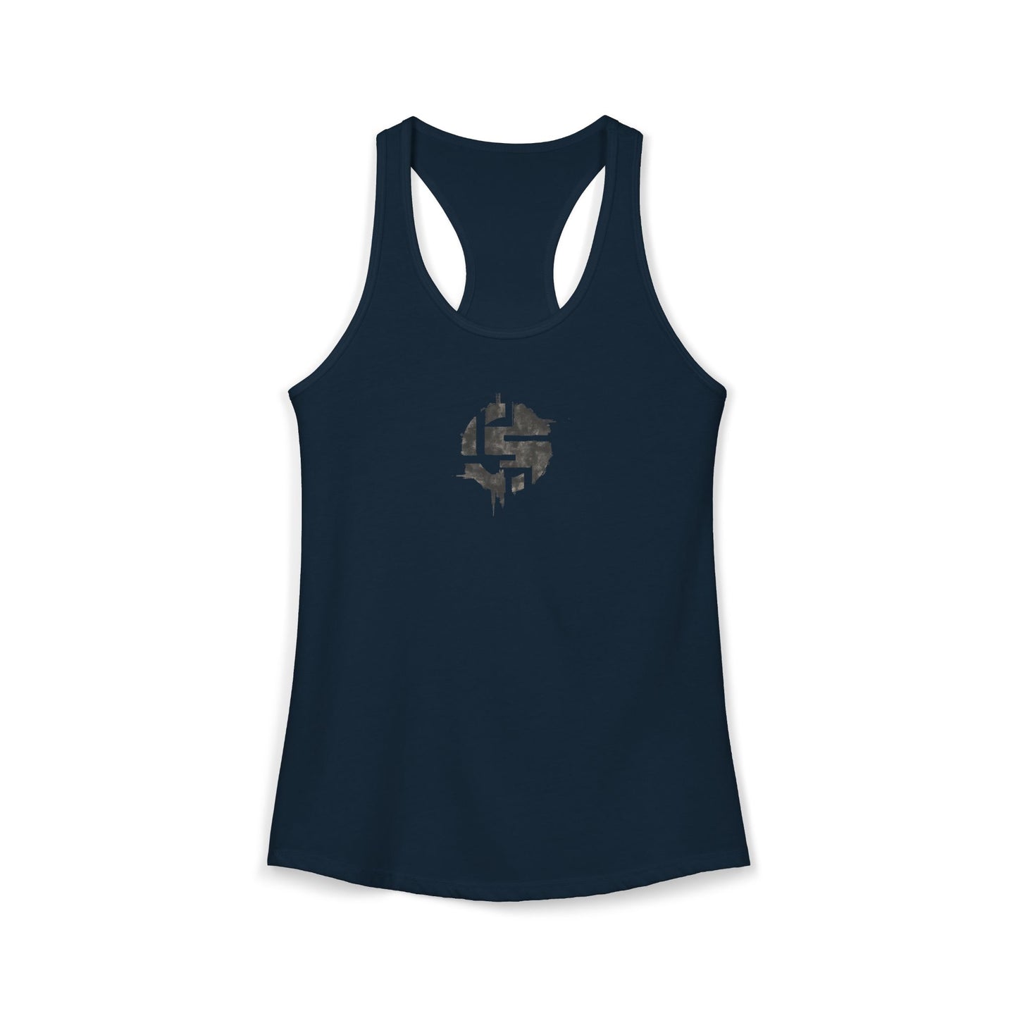 FIRST PRESS - HUMAN EDITION - WOMEN'S RACERBACK TANK TOP - "Mark"