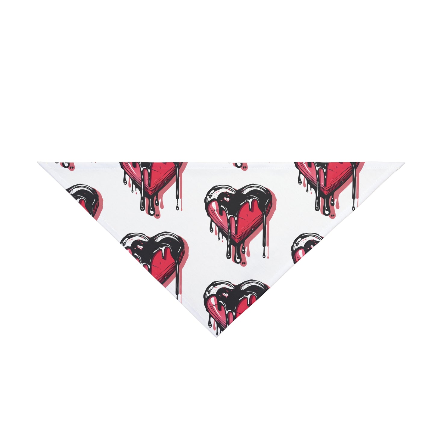 FIRST PRESS - PETS - BANDANA - "Melting Heart"