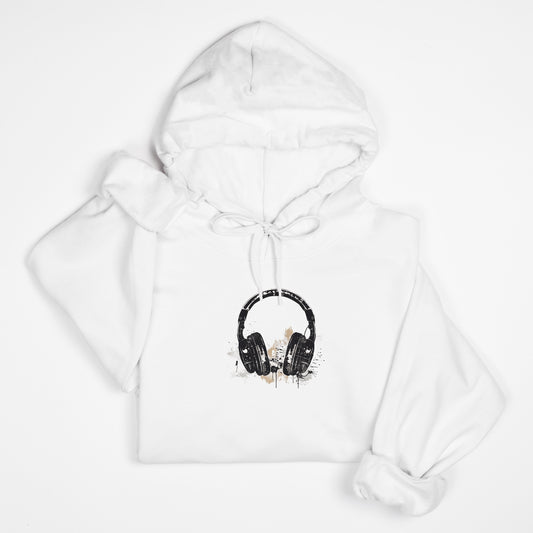 FIRST PRESS - HUMAN EDITION - UNISEX SWEATSHIRT HOODIE - "After Hours Headphones"