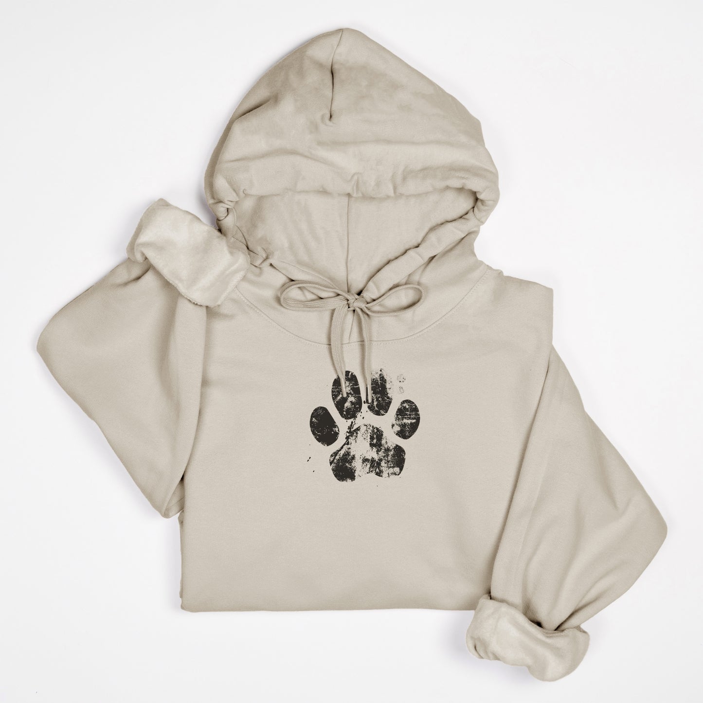 FIRST PRESS - HUMAN EDITION - UNISEX SWEATSHIRT HOODIE - "Pressed Paw"
