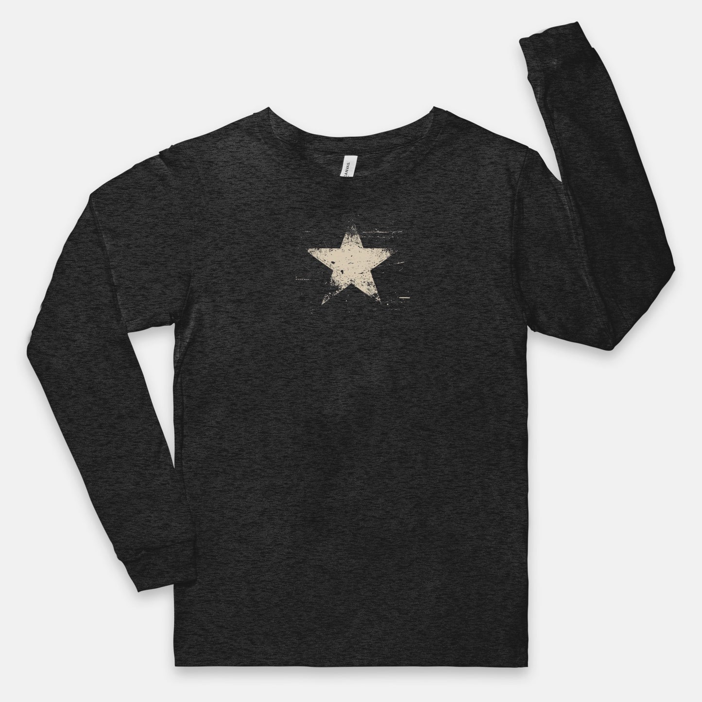 FIRST PRESS - HUMAN EDITION - UNISEX JERSEY LONG SLEEVE TEE - "Analog Star"