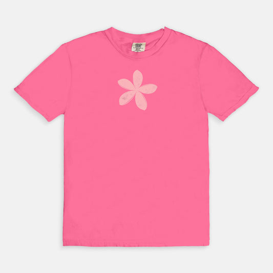FIRST PRESS - HUMAN EDITION - UNISEX TEE - "Ghost Flower"