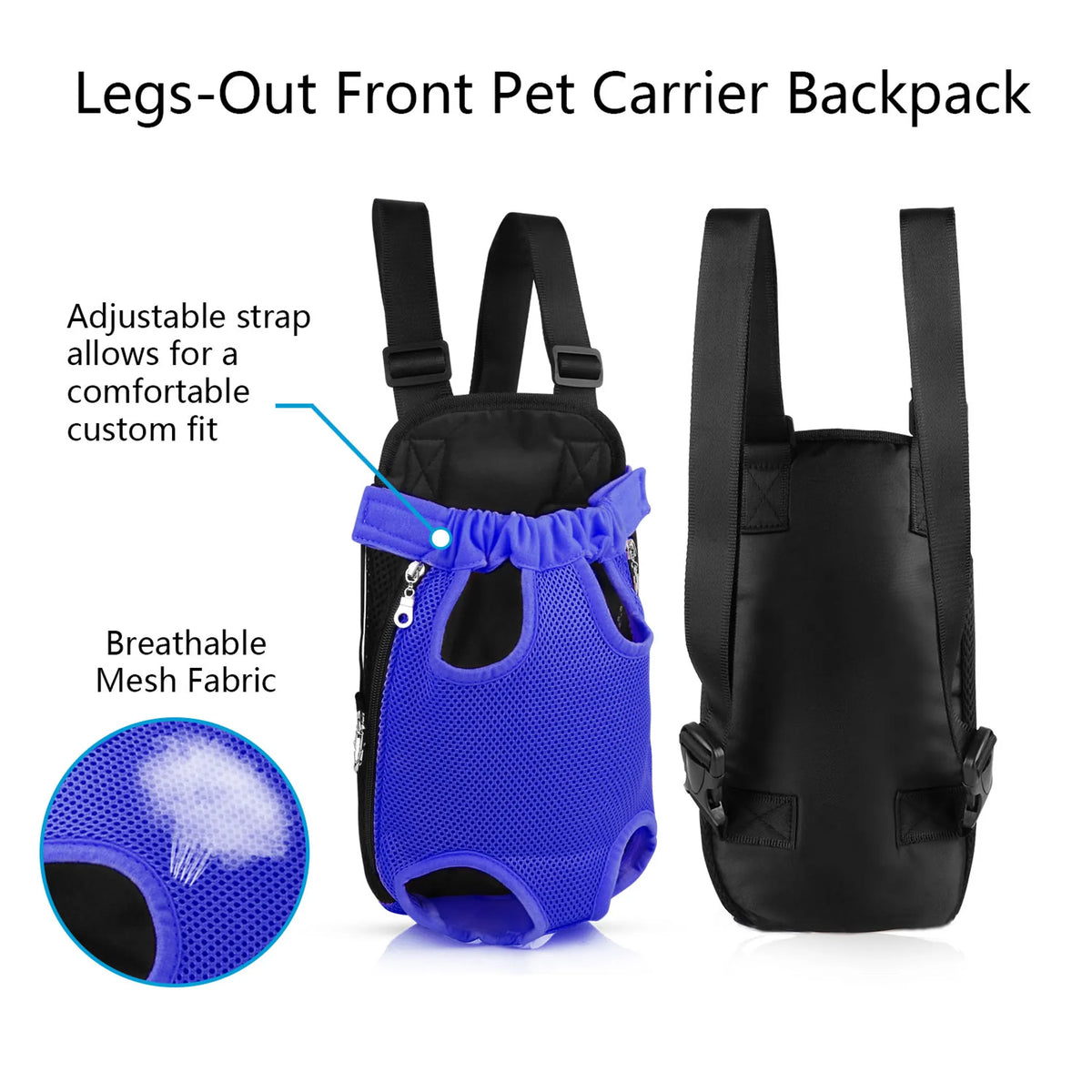 FIRST PRESS - PETS - URBAN CORE ADVENTURE COLLECTION - First Press™ Urban Core Adventure Carrier Blue