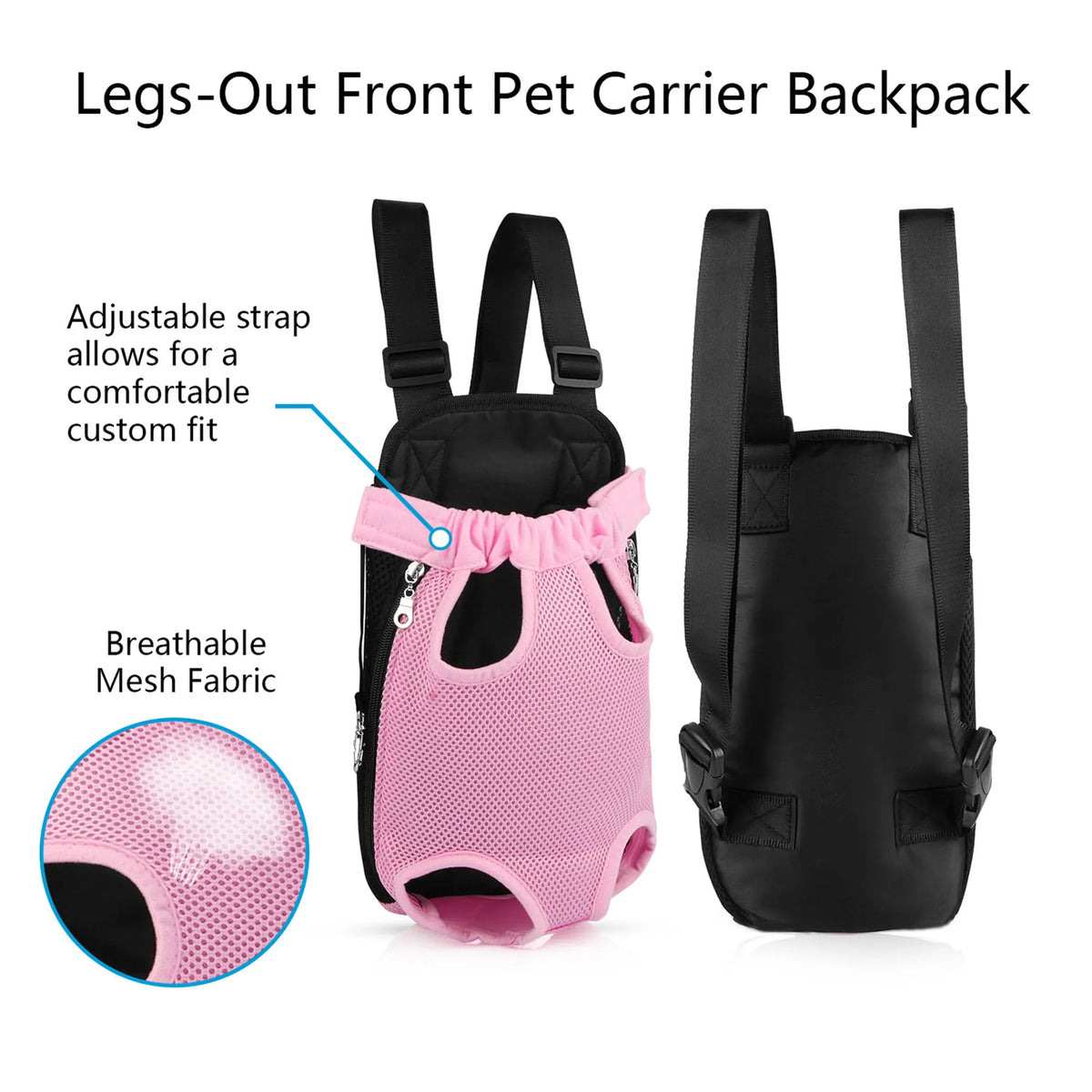 FIRST PRESS - PETS - URBAN CORE ADVENTURE COLLECTION - First Press™ Urban Core Adventure Carrier Pink