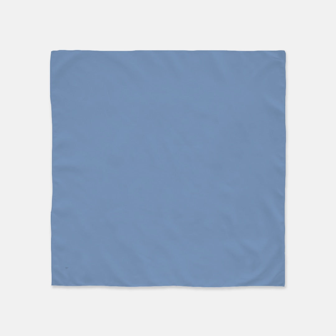 FIRST PRESS - HUMAN EDITION - BANDANA SCARF - Bluish Grey