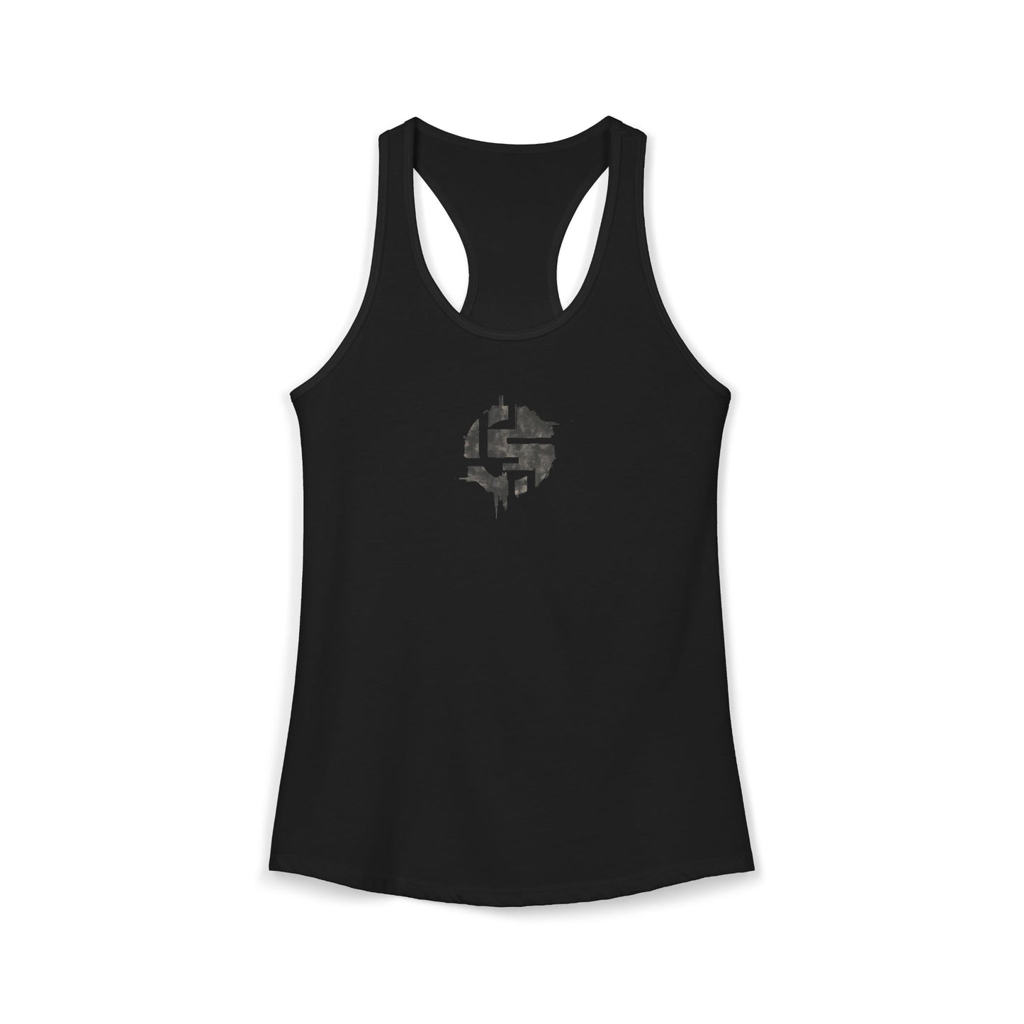 FIRST PRESS - HUMAN EDITION - WOMEN'S RACERBACK TANK TOP - "Mark"