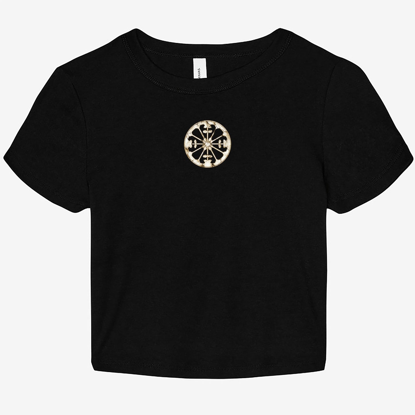 FIRST PRESS - HUMAN EDITION - WOMEN'S MICRO RIB BABY TEE - "Eternal Devotion"