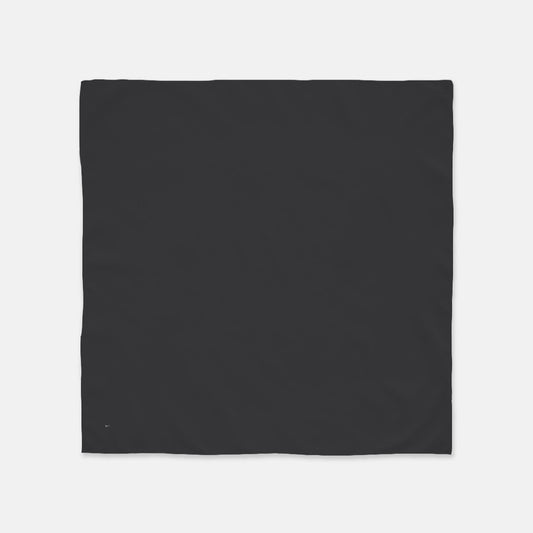 FIRST PRESS - HUMAN EDITION - BANDANA SCARF - Charcoal