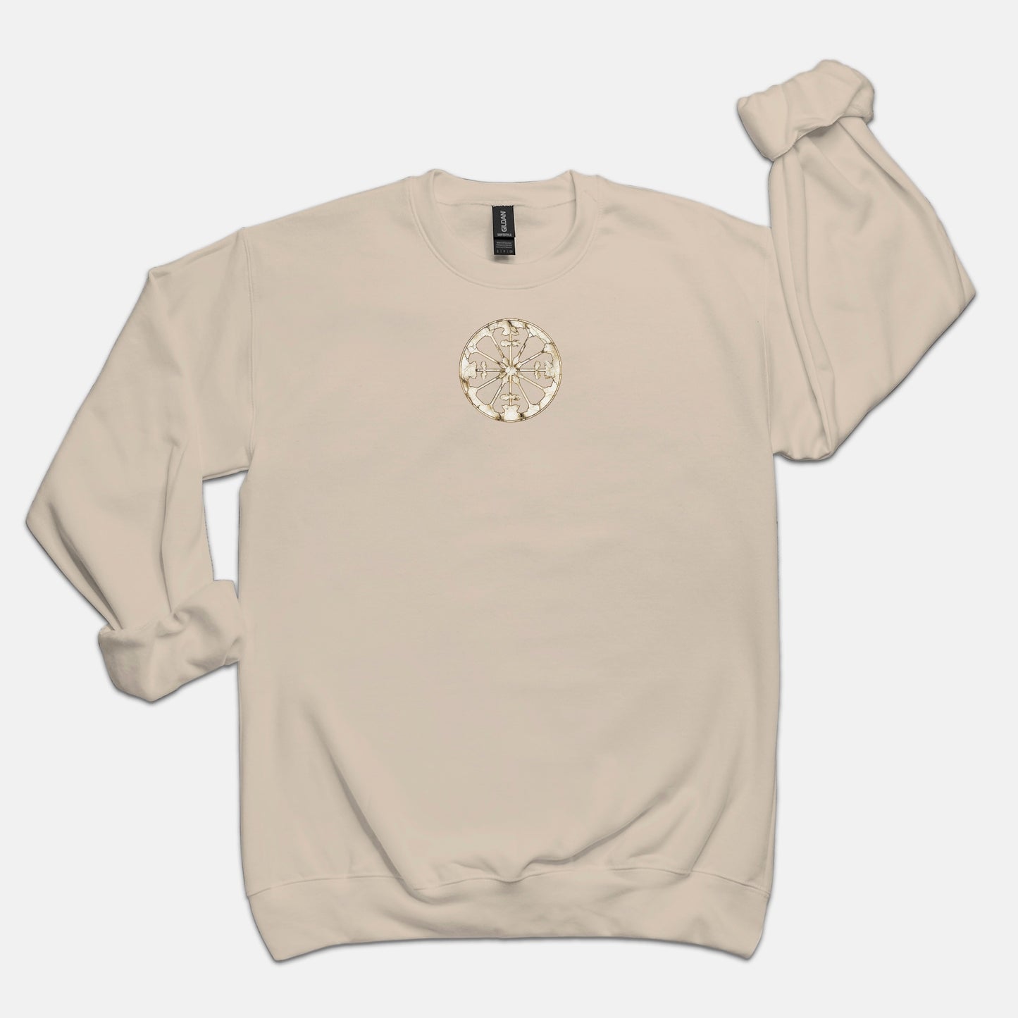 FIRST PRESS - HUMAN EDITION - UNISEX CREWNECK SWEATSHIRT - "Eternal Devotion"