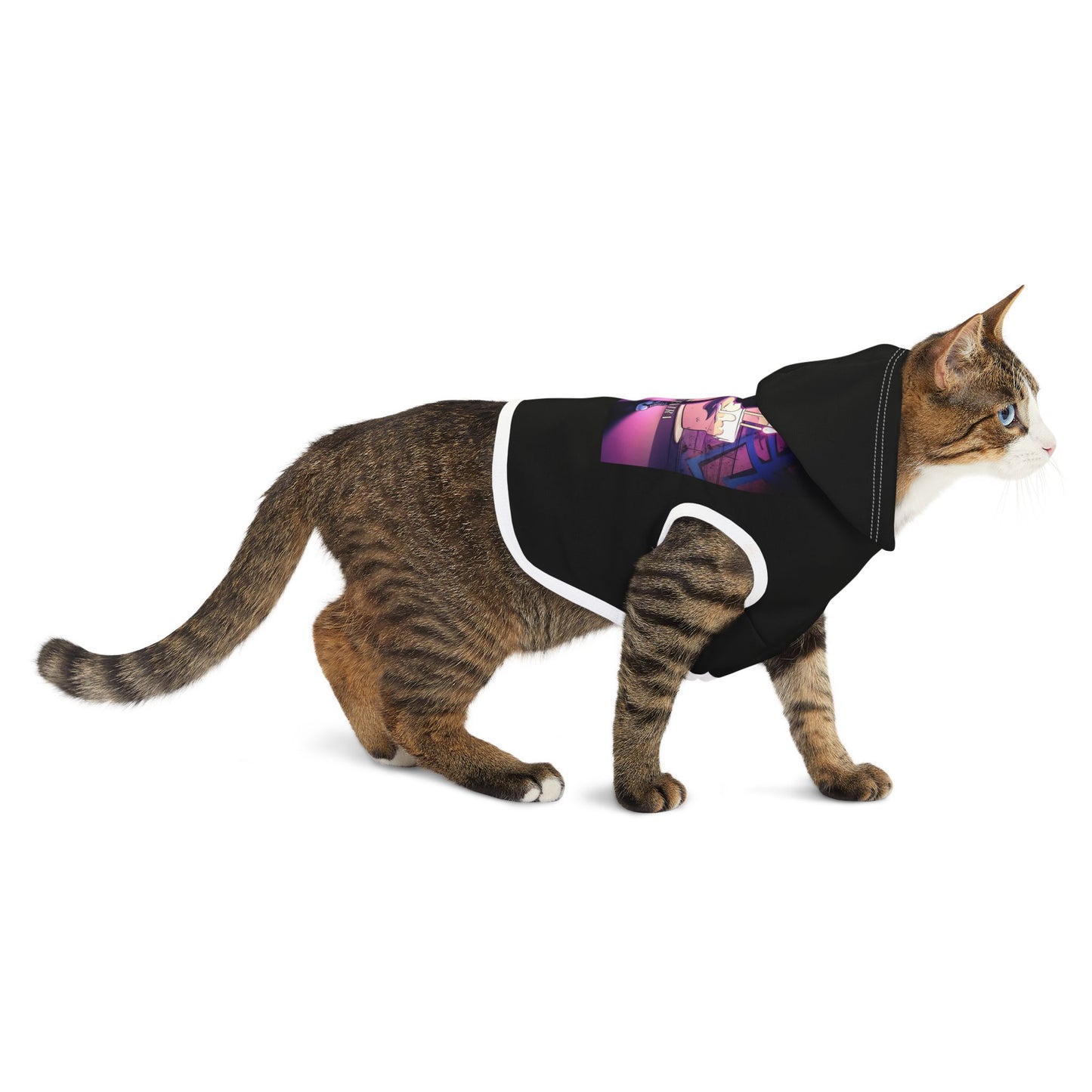 FIRST PRESS - BIRTHDAY DROP - "Born To Be Extra" - Cat Edition - Essential Lightweight Hoodie