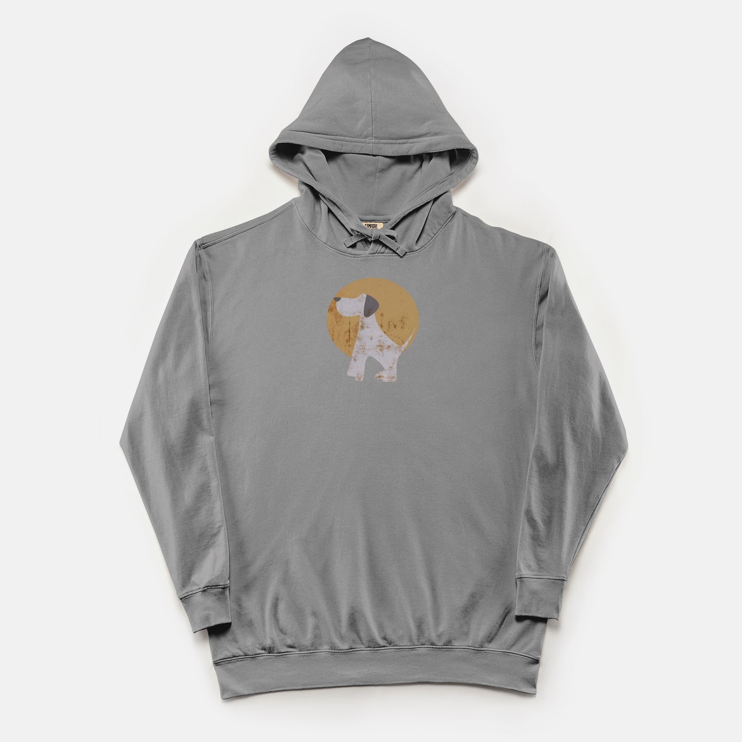 FIRST PRESS - HUMAN EDITION - UNISEX LIGHTWEIGHT HOODED SWEATSHIRT - "The Reading Room"