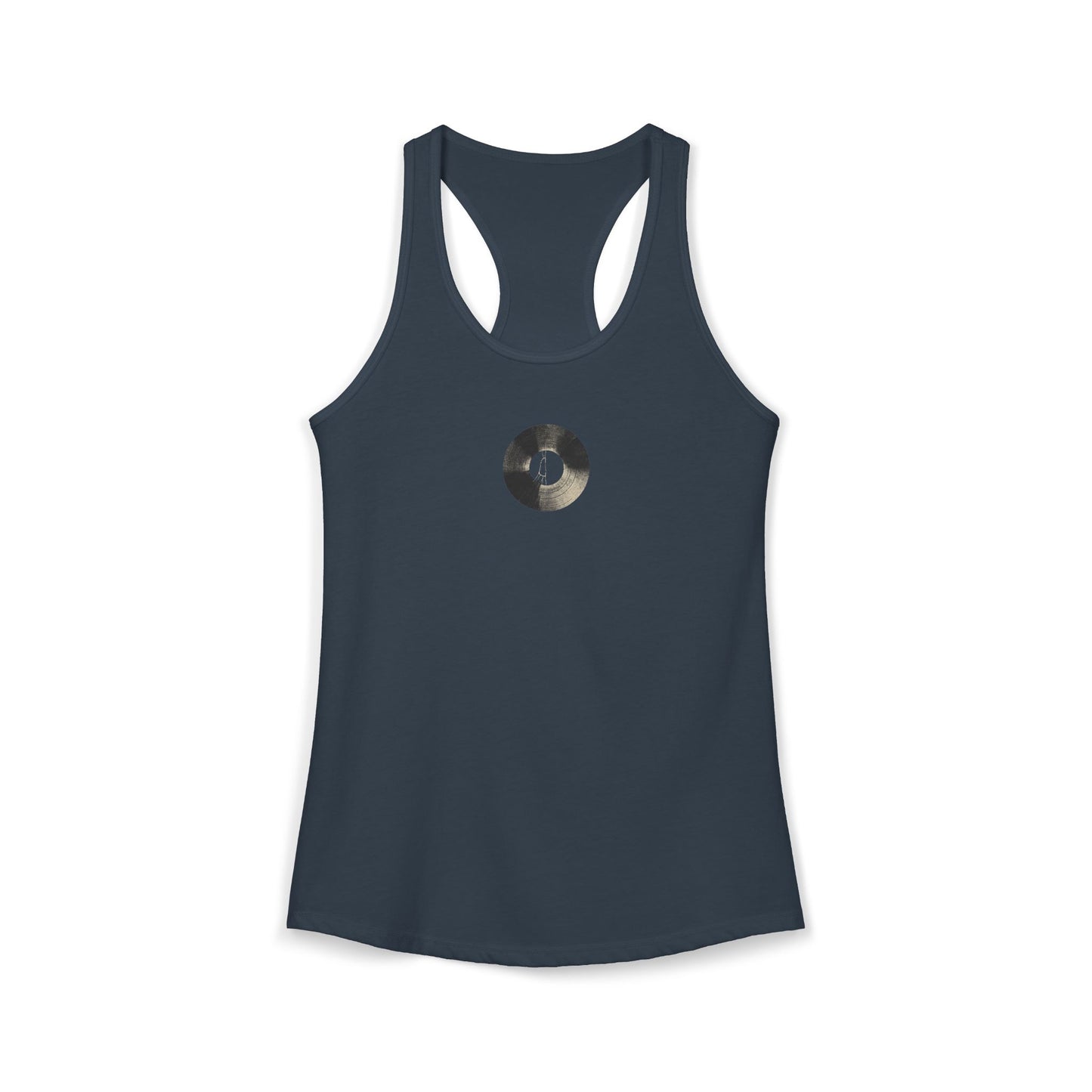 FIRST PRESS - HUMAN EDITION - WOMEN'S RACERBACK TANK TOP - "Groove"