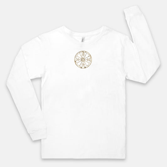FIRST PRESS - HUMAN EDITION - UNISEX JERSEY LONG SLEEVE TEE - "Eternal Devotion"