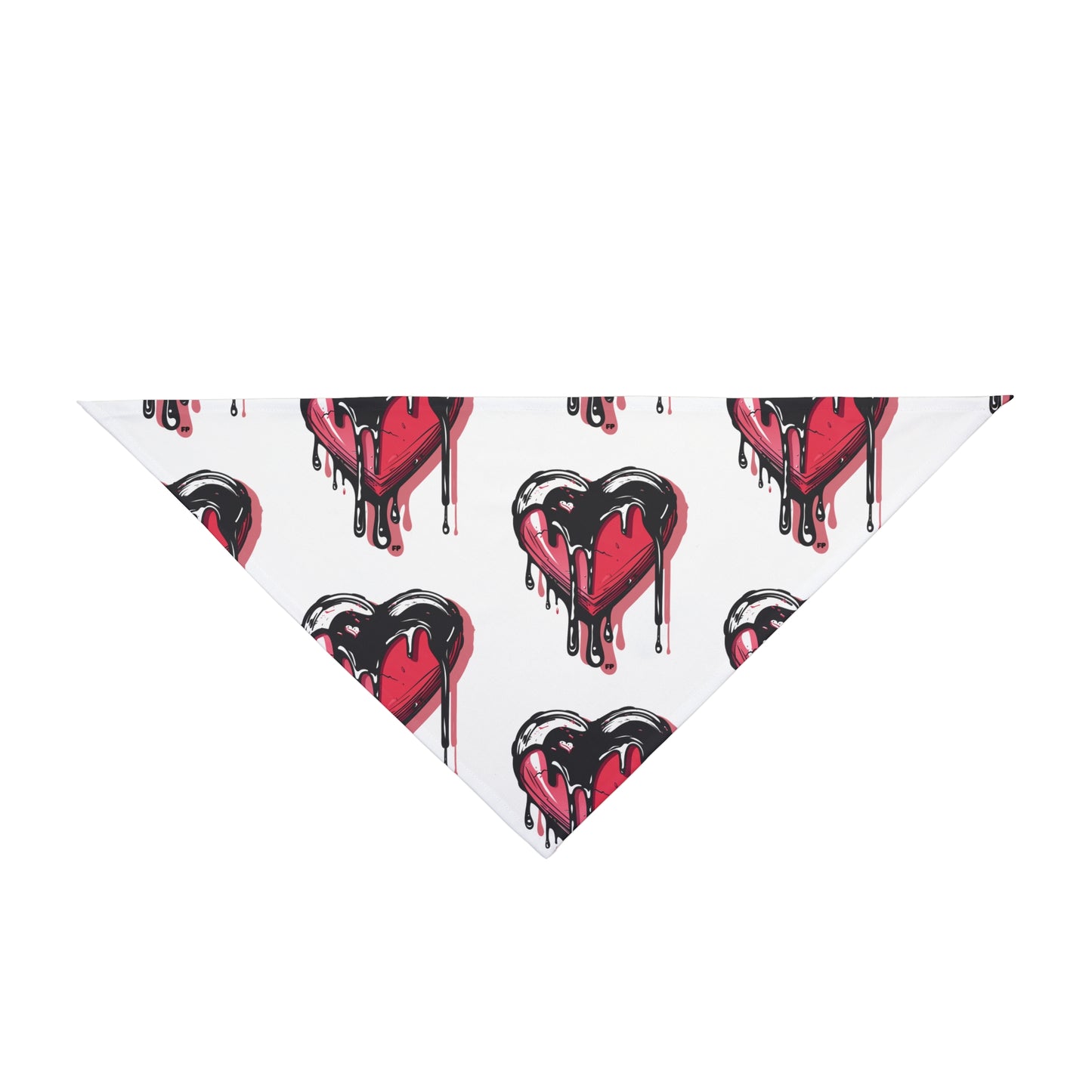 FIRST PRESS - PETS - BANDANA - "Melting Heart"