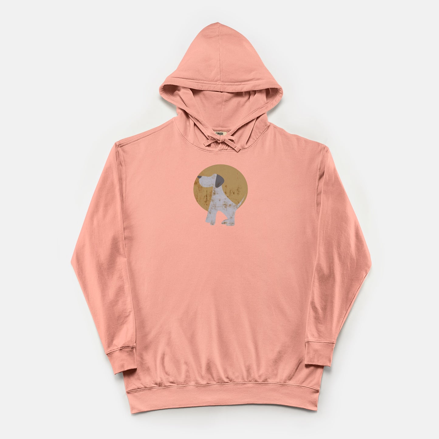 FIRST PRESS - HUMAN EDITION - UNISEX LIGHTWEIGHT HOODED SWEATSHIRT - "The Reading Room"
