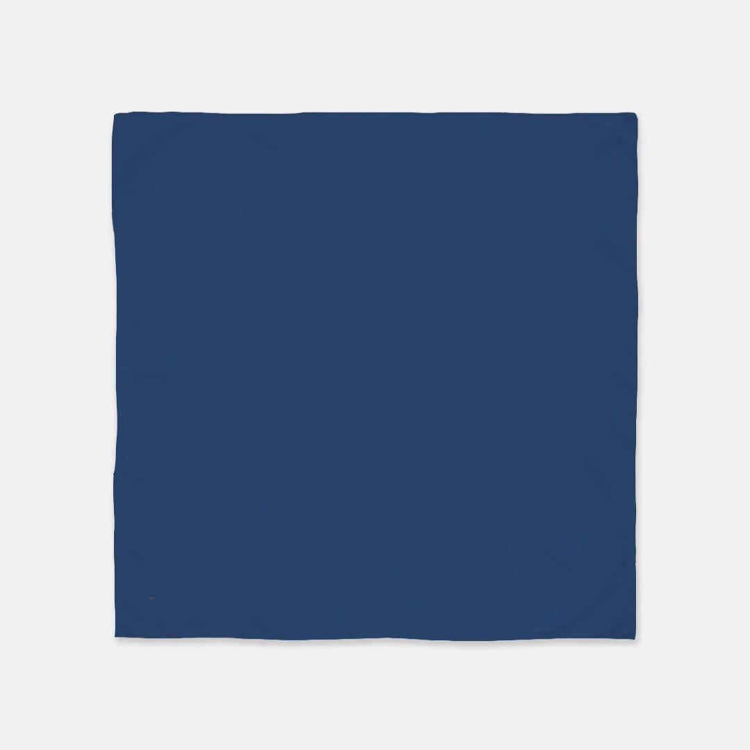 FIRST PRESS - HUMAN EDITION - BANDANA SCARF - Blue Jean