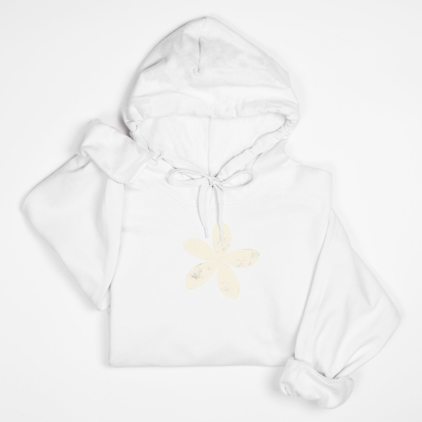 FIRST PRESS - HUMAN EDITION - UNISEX SWEATSHIRT HOODIE - "Ghost Flower"