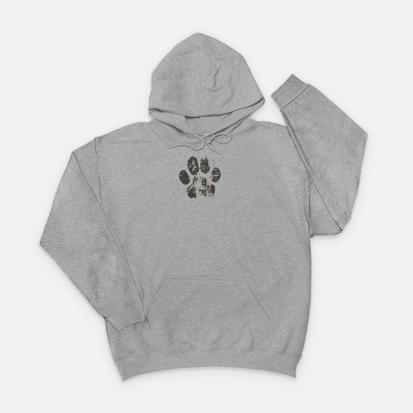 FIRST PRESS - HUMAN EDITION - UNISEX SWEATSHIRT HOODIE - "Pressed Paw"