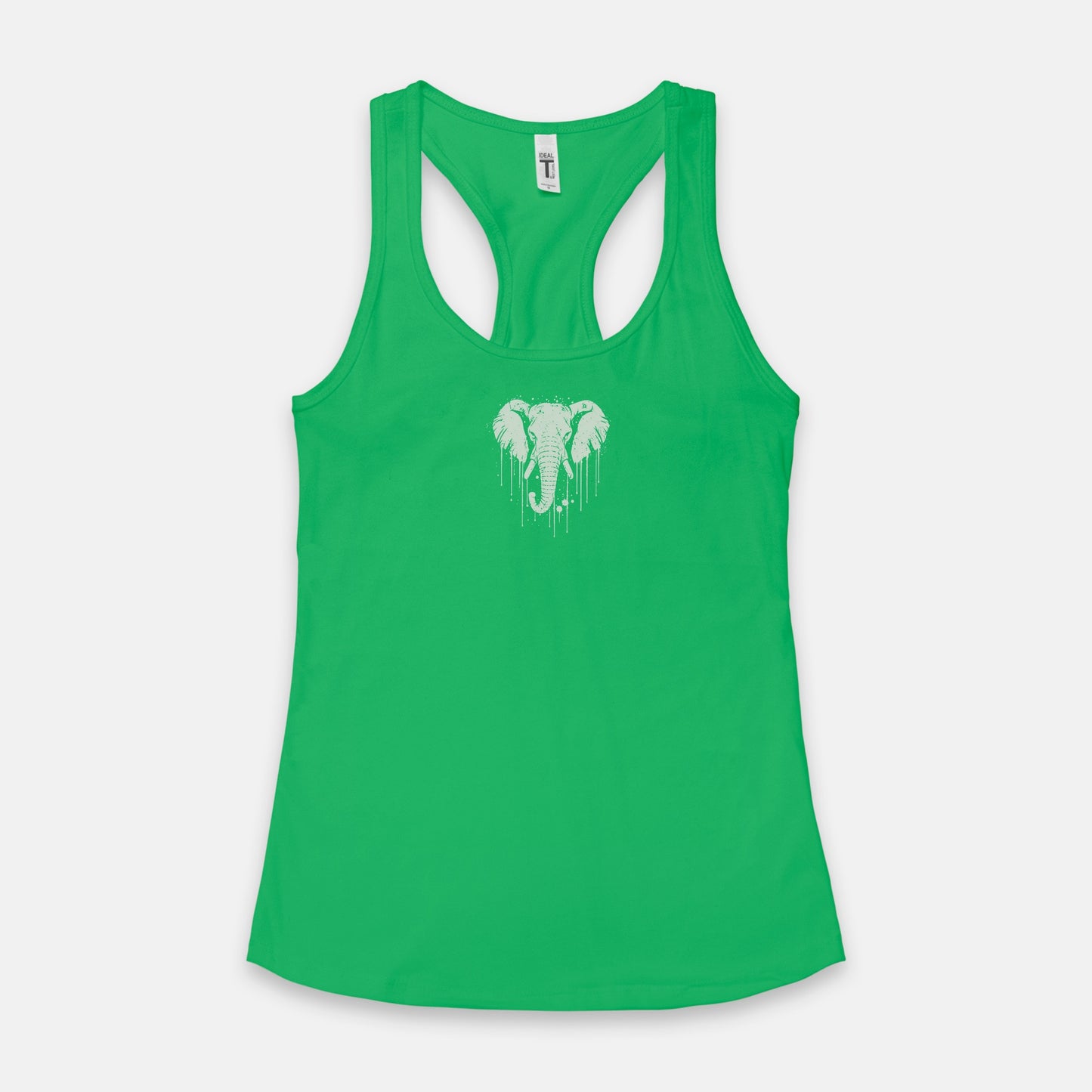 FIRST PRESS - HUMAN EDITION - WOMEN'S RACERBACK TANK TOP - "Untouched"