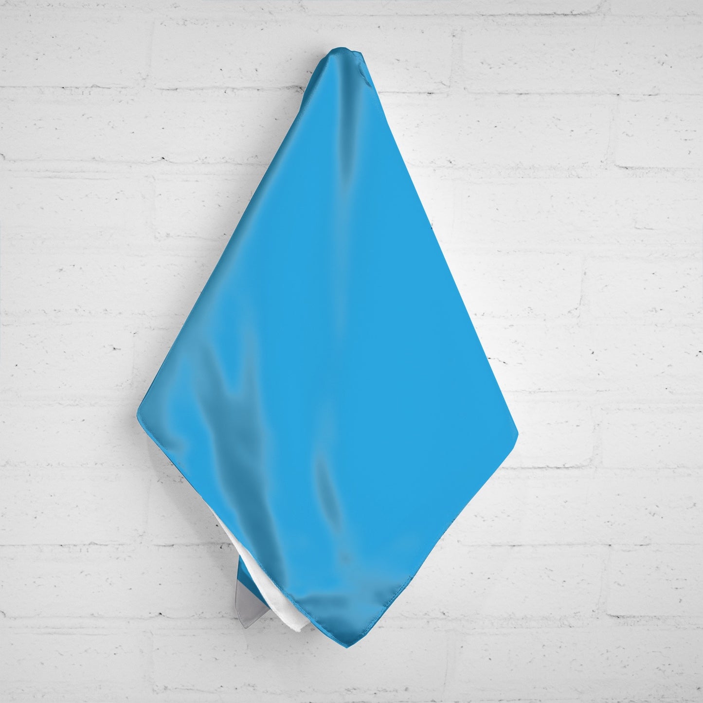 FIRST PRESS - HUMAN EDITION - BANDANA SCARF - Bright Blue