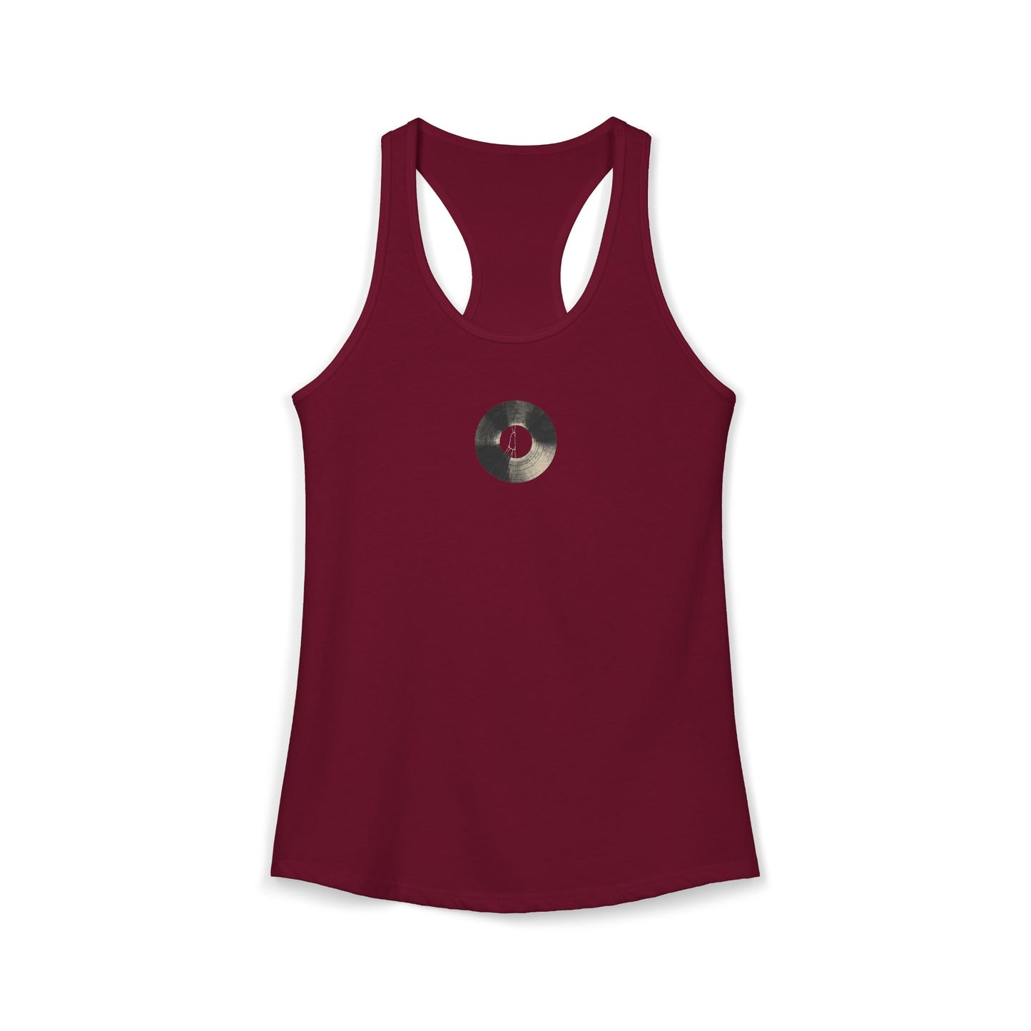 FIRST PRESS - HUMAN EDITION - WOMEN'S RACERBACK TANK TOP - "Groove"