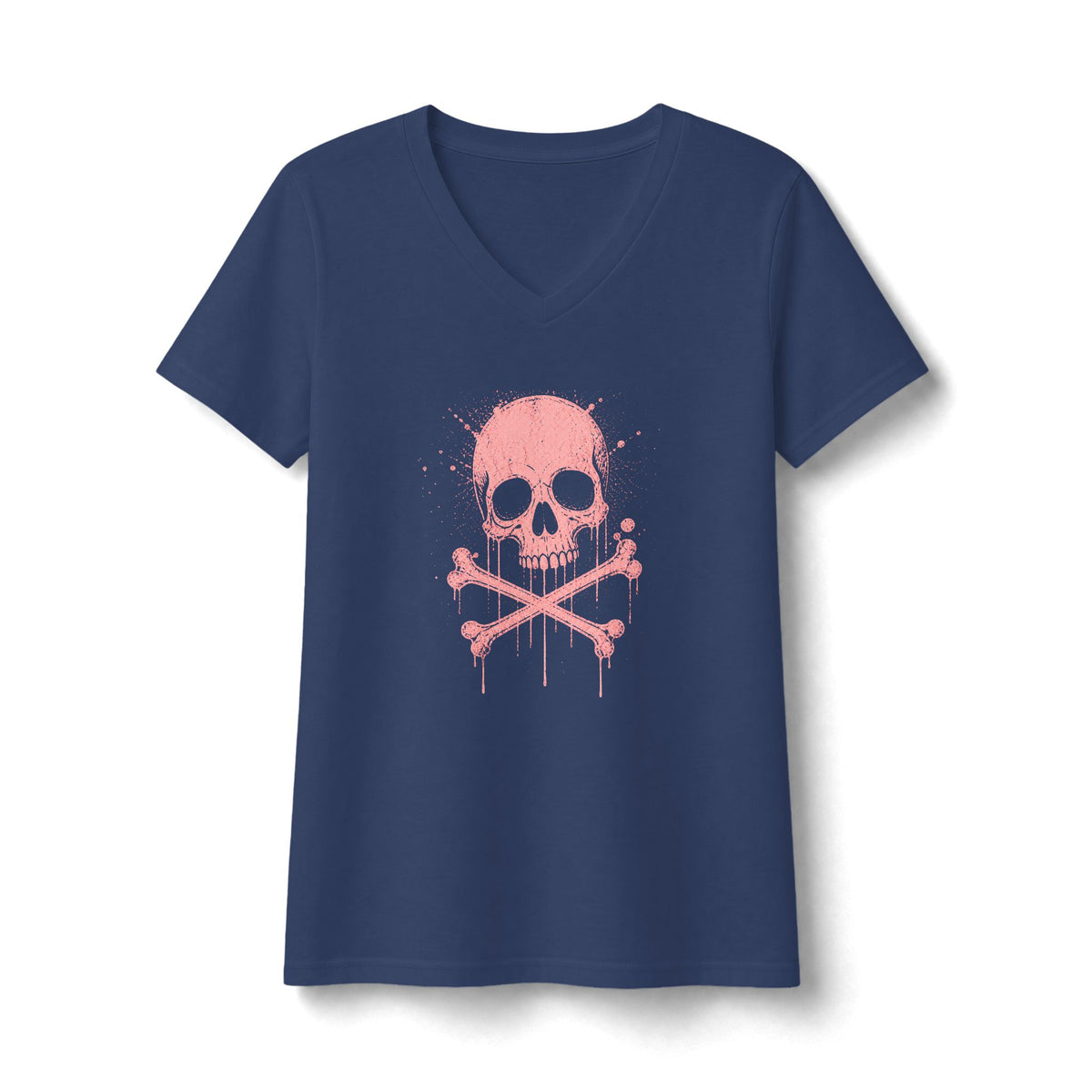 FIRST PRESS - HUMAN EDITION - WOMEN'S V-NECK TEE - "Sweet Surrender"