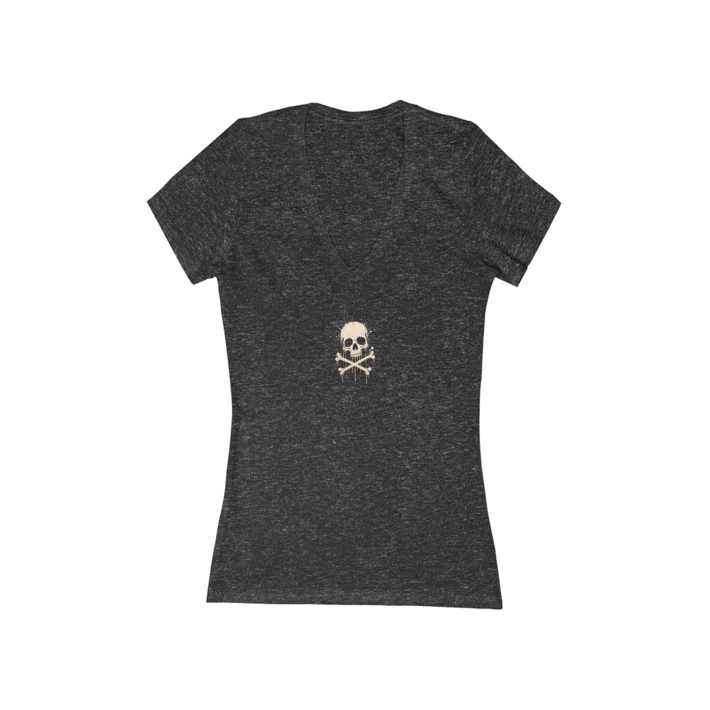 FIRST PRESS - HUMAN EDITION - WOMEN'S DEEP V-NECK TEE - "Sweet Surrender"