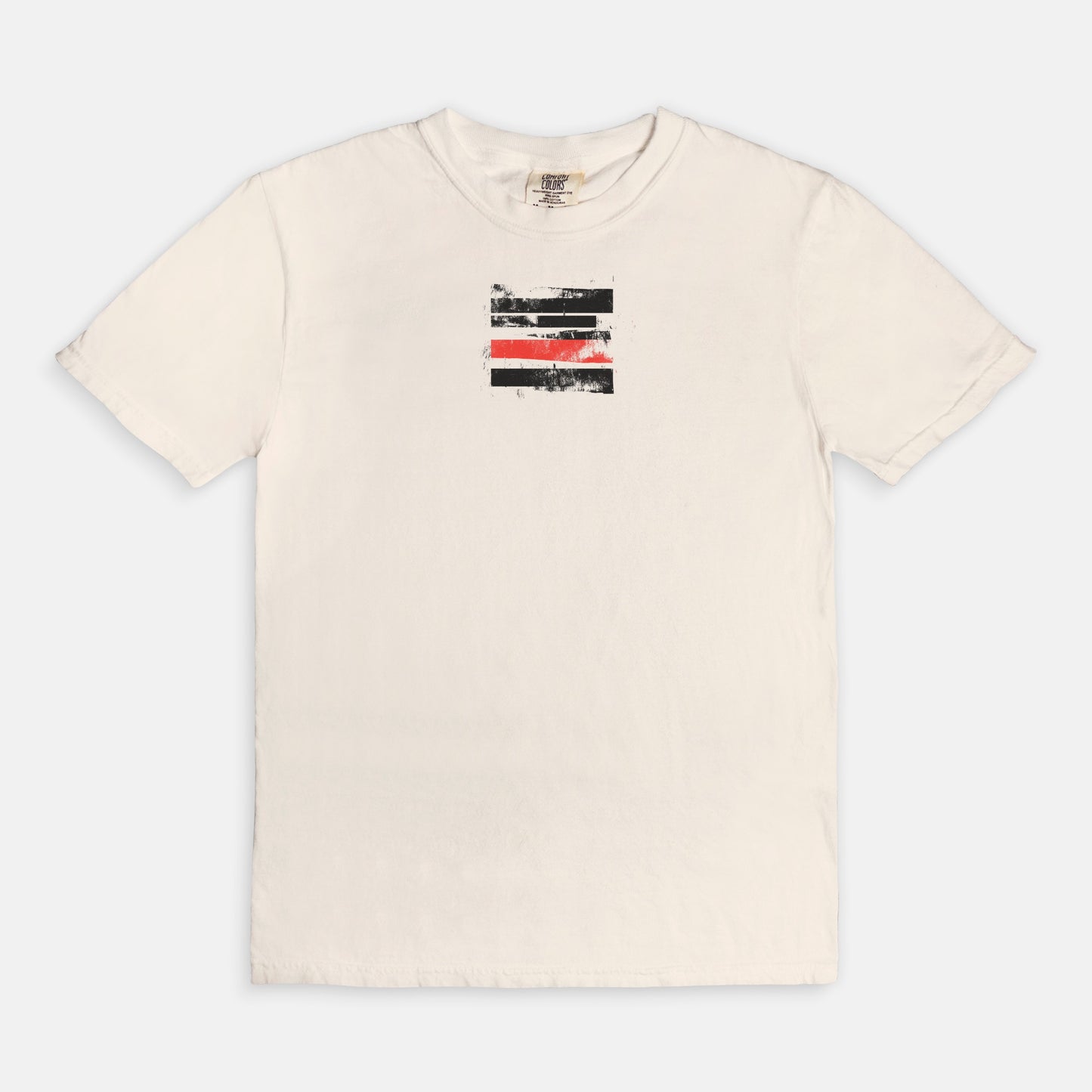 FIRST PRESS - HUMAN EDITION - UNISEX TEE - "Red Line"
