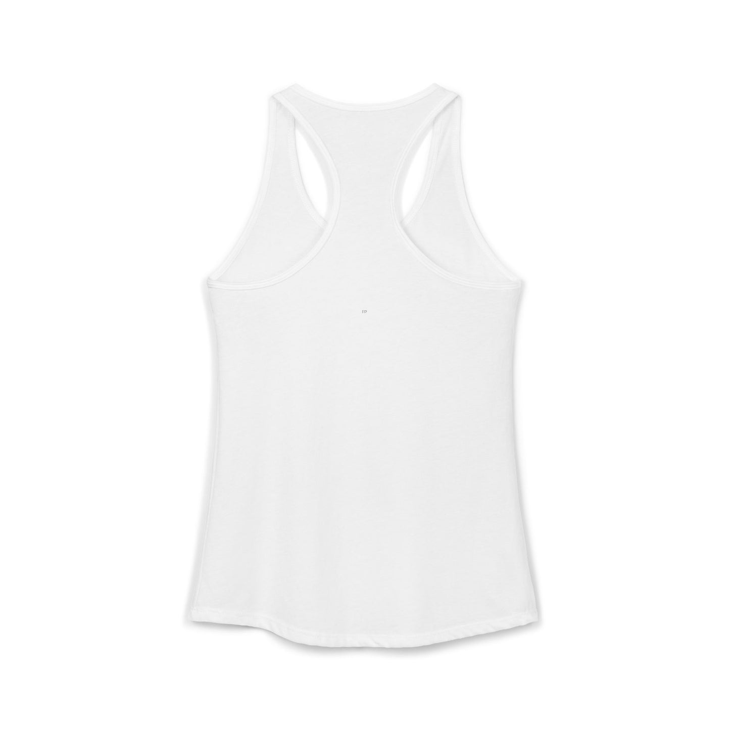 FIRST PRESS - HUMAN EDITION - WOMEN'S RACERBACK TANK TOP - Clean Solid Colors