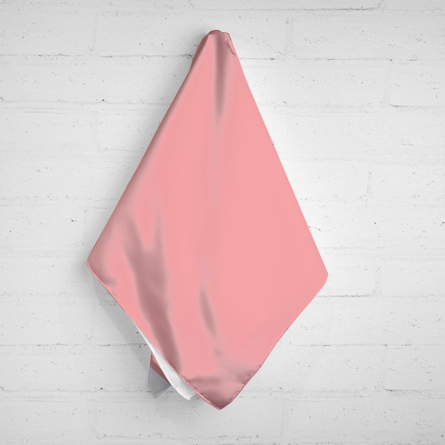 FIRST PRESS - HUMAN EDITION - BANDANA SCARF - Light Peach