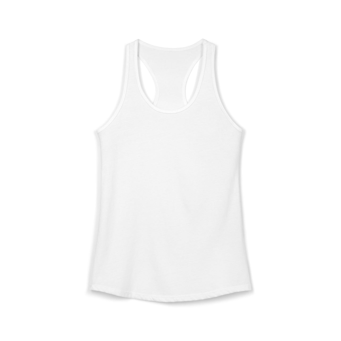 FIRST PRESS - HUMAN EDITION - WOMEN'S RACERBACK TANK TOP - Clean Solid Colors
