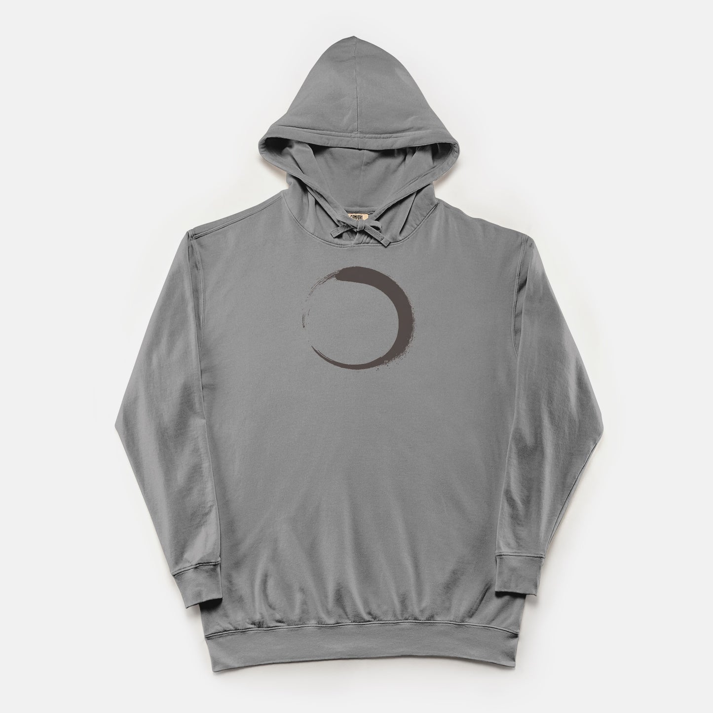 FIRST PRESS - HUMAN EDITION - UNISEX LIGHTWEIGHT HOODED SWEATSHIRT - "Half Mark"