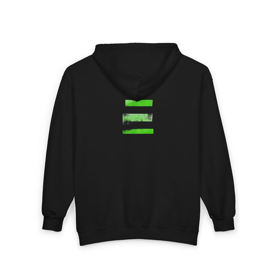 FIRST PRESS - HUMAN EDITION - UNISEX HEAVY BLEND™ ZIP HOODIE - "Night Shift"