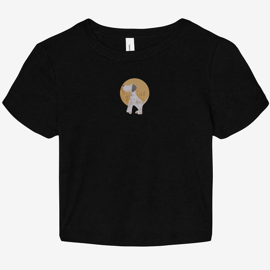 FIRST PRESS - HUMAN EDITION - WOMEN'S MICRO RIB BABY TEE "The Reading Room"