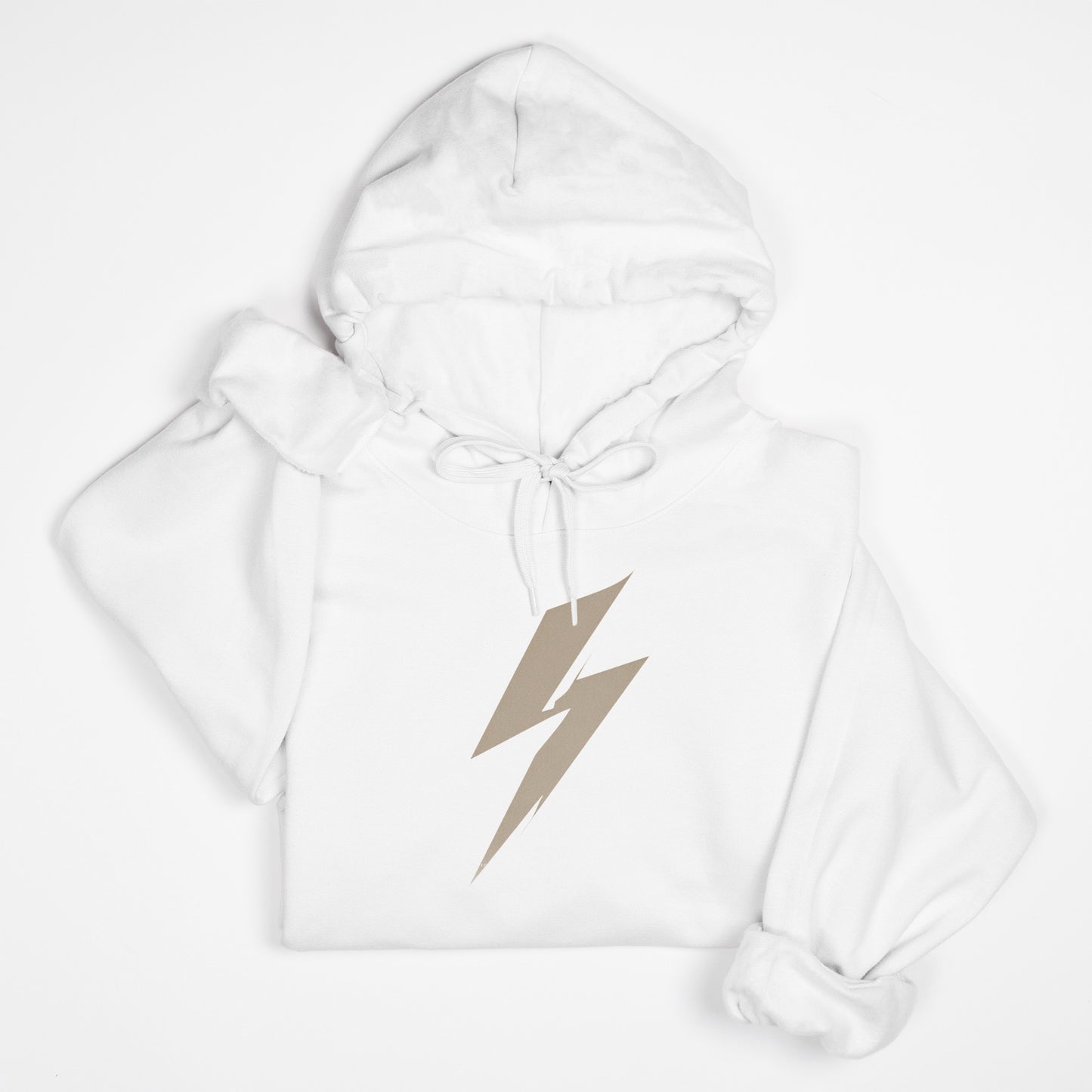 FIRST PRESS - HUMAN EDITION - UNISEX SWEATSHIRT HOODIE - "Quiet Bolt"