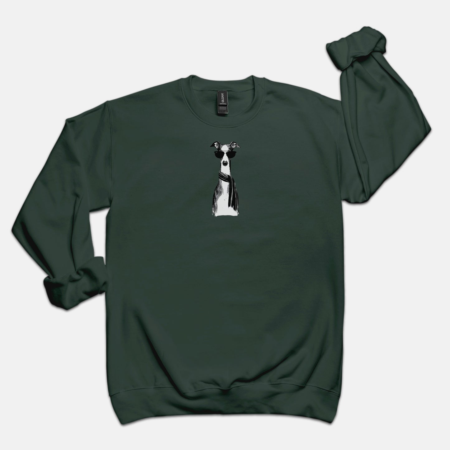 FIRST PRESS - HUMAN EDITION - UNISEX CREWNECK SWEATSHIRT - "Fashion Dog"