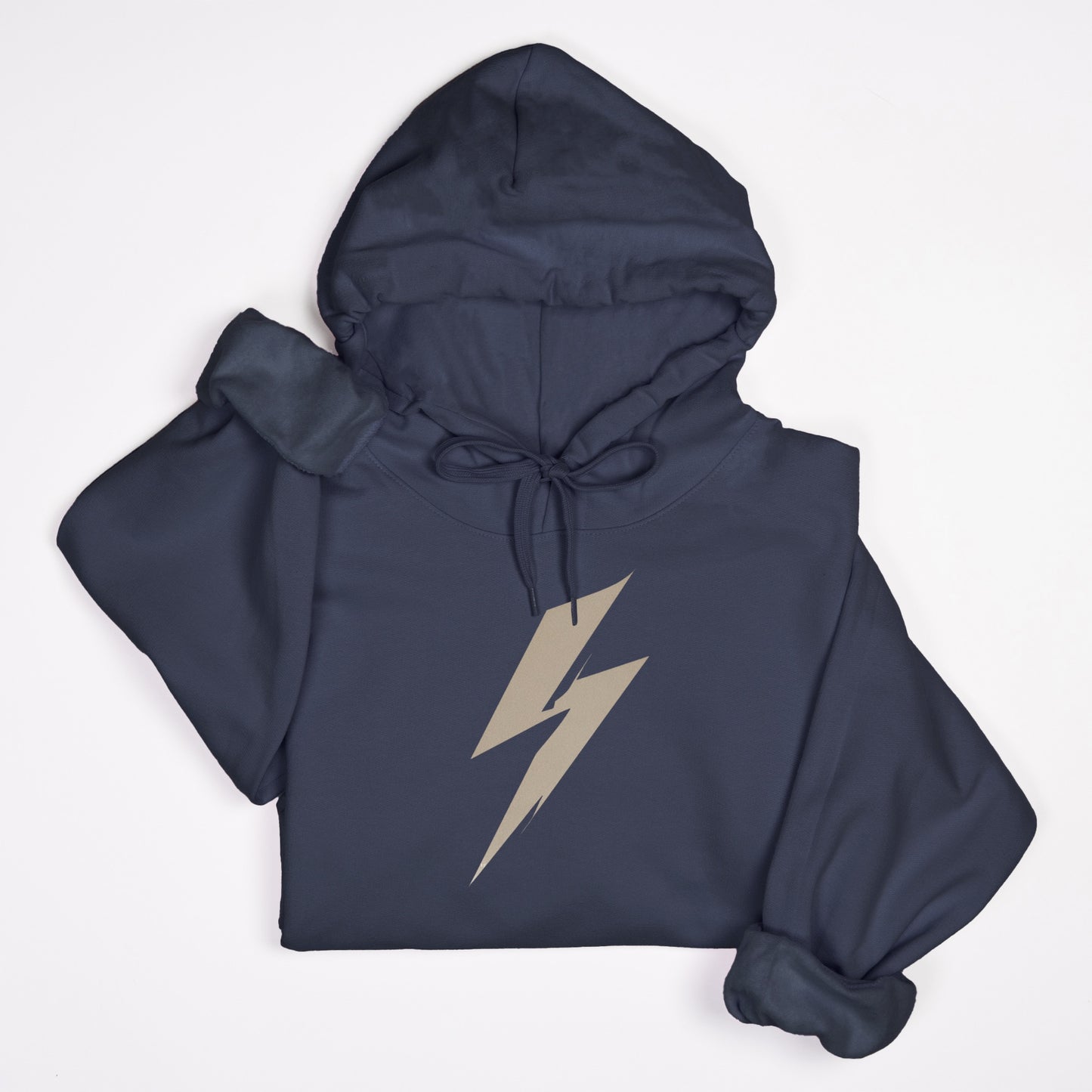 FIRST PRESS - HUMAN EDITION - UNISEX SWEATSHIRT HOODIE - "Quiet Bolt"