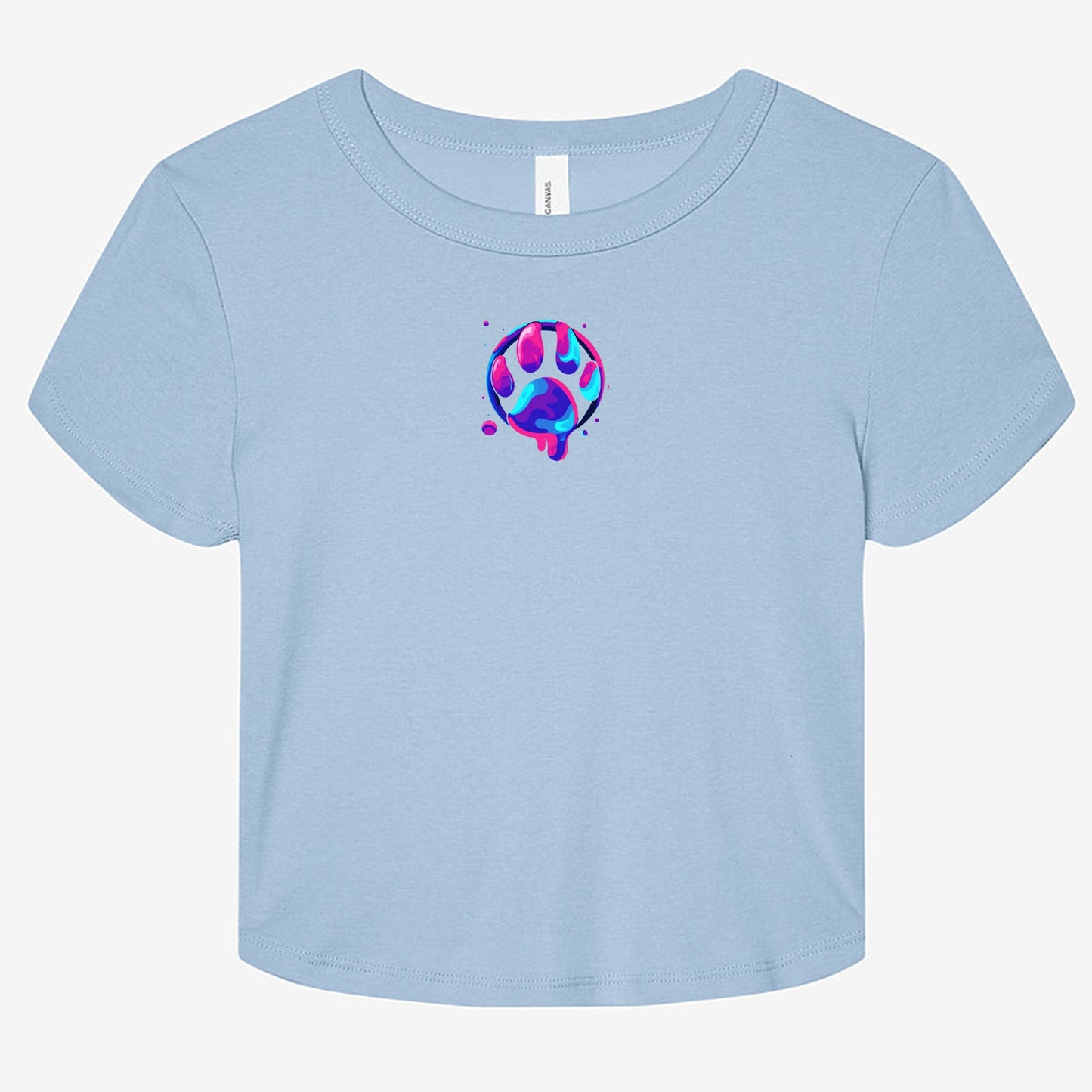 FIRST PRESS - HUMAN EDITION - WOMEN'S MICRO RIB BABY TEE - "Flow States"