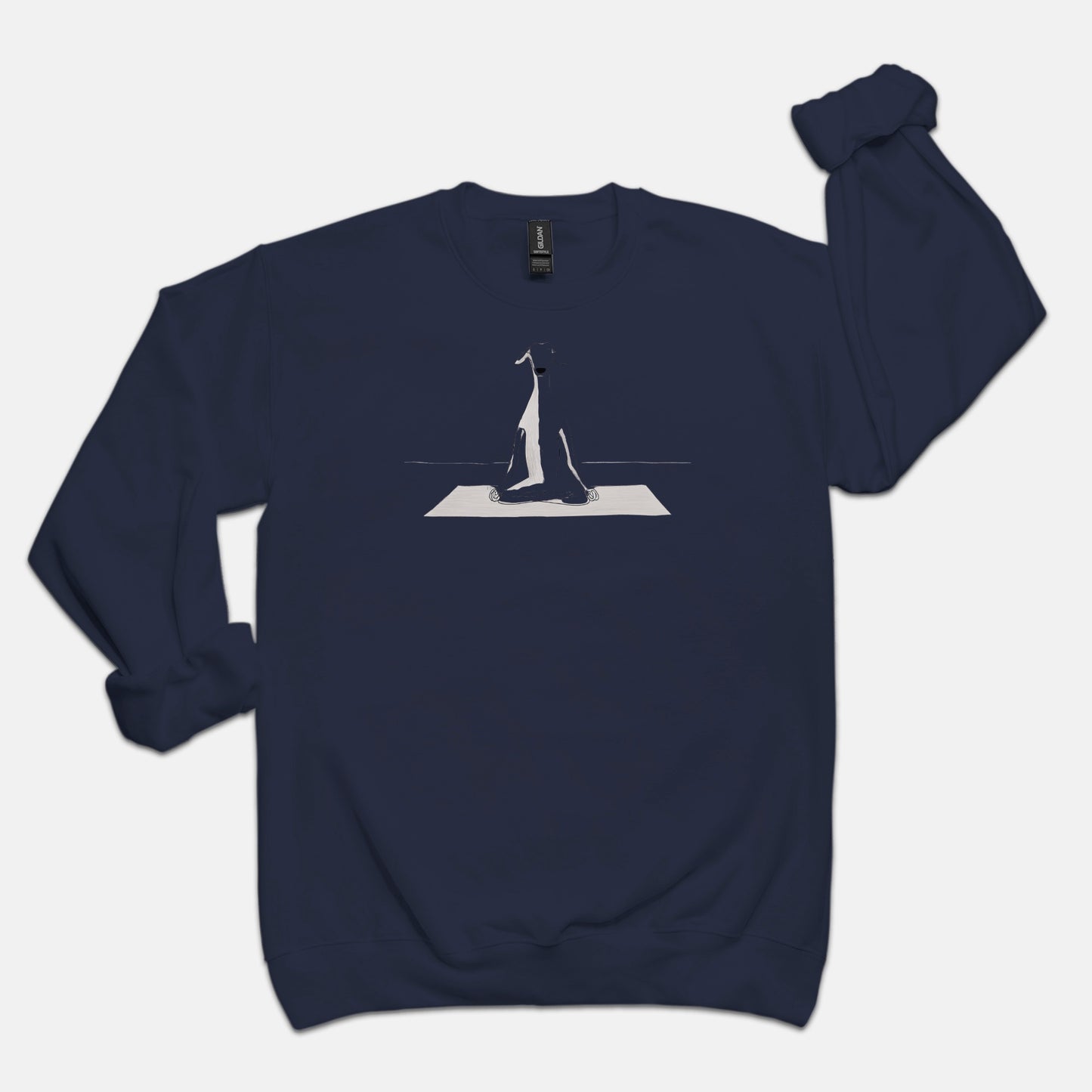 FIRST PRESS - HUMAN EDITION - UNISEX CREWNECK SWEATSHIRT - "Still Point"