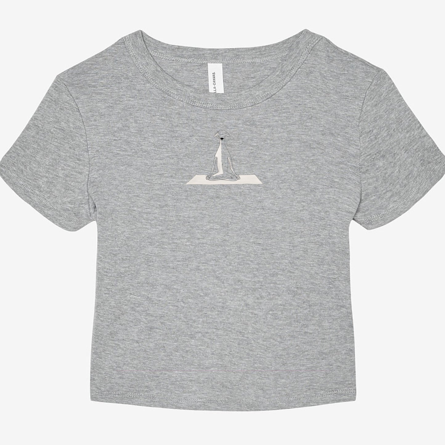 FIRST PRESS - HUMAN EDITION - WOMEN'S MICRO RIB BABY TEE - "Still Point"